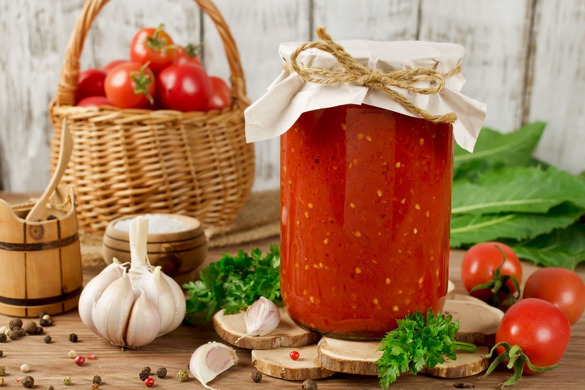 Barattolo Sottovuoto Pomodoro