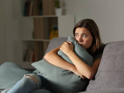 ragazza paura