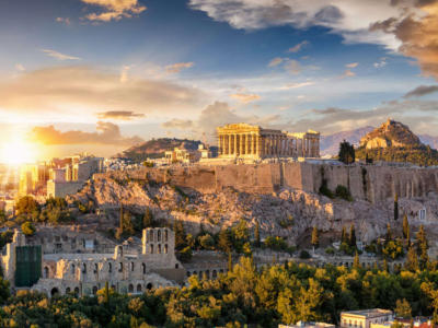 panoramica acropoli atene grecia