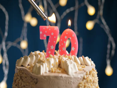 torta di compleanno 70 anni