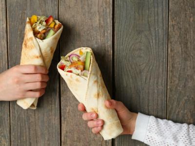 burrito piadina kebap