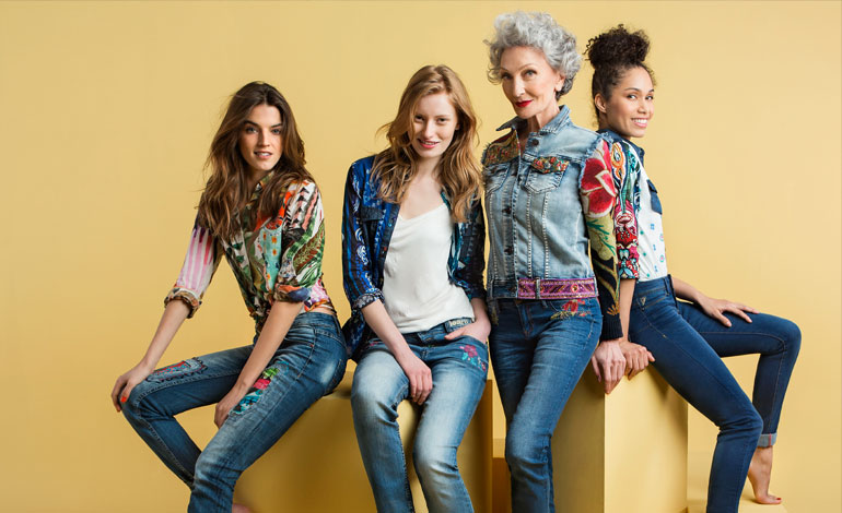DESIGUAL EXOTIC JEANS