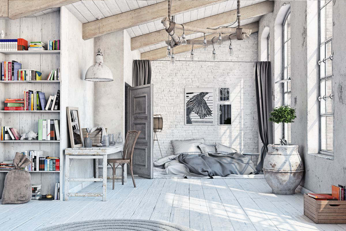 Mobili ufficio shabby chic