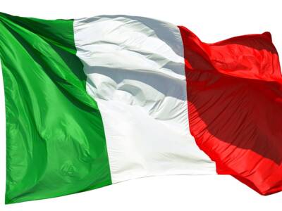 bandiera italiana italia