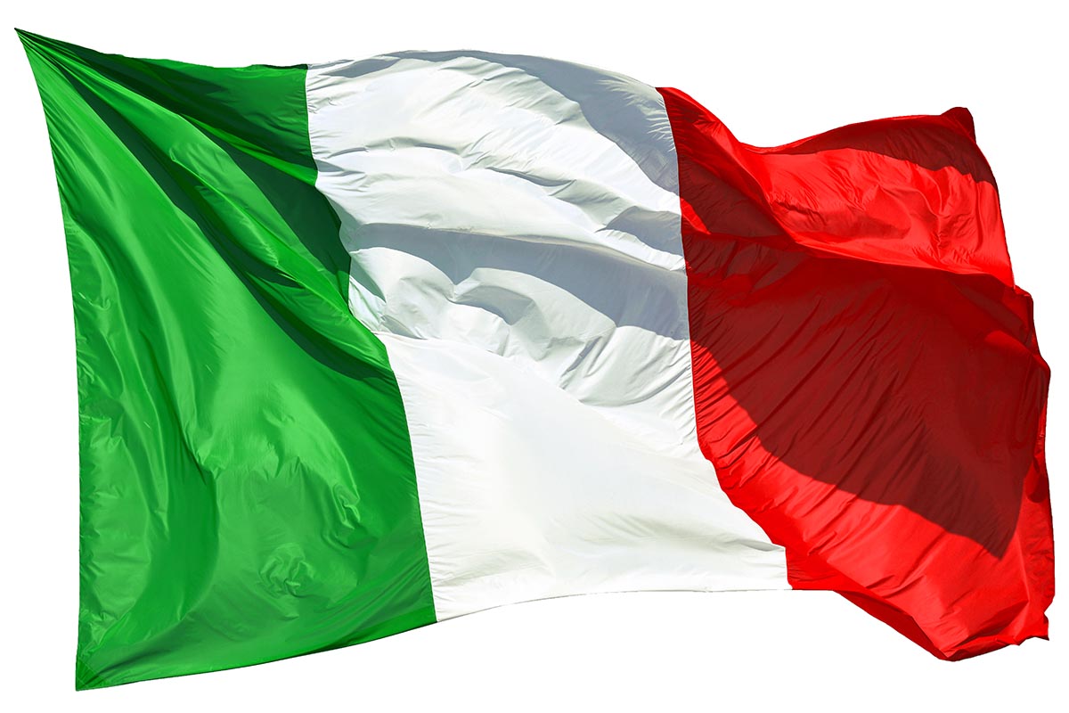 bandiera italiana italia