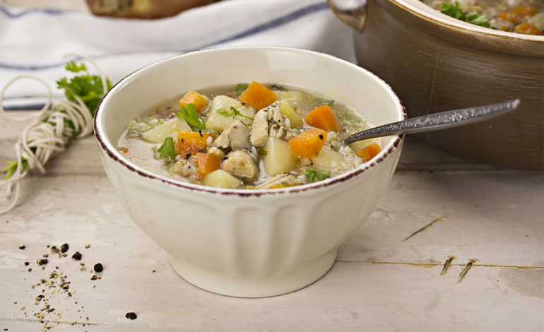 ZUPPA ORZO VERDURE