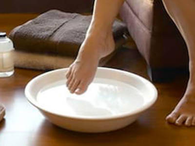 Piedi in inverno