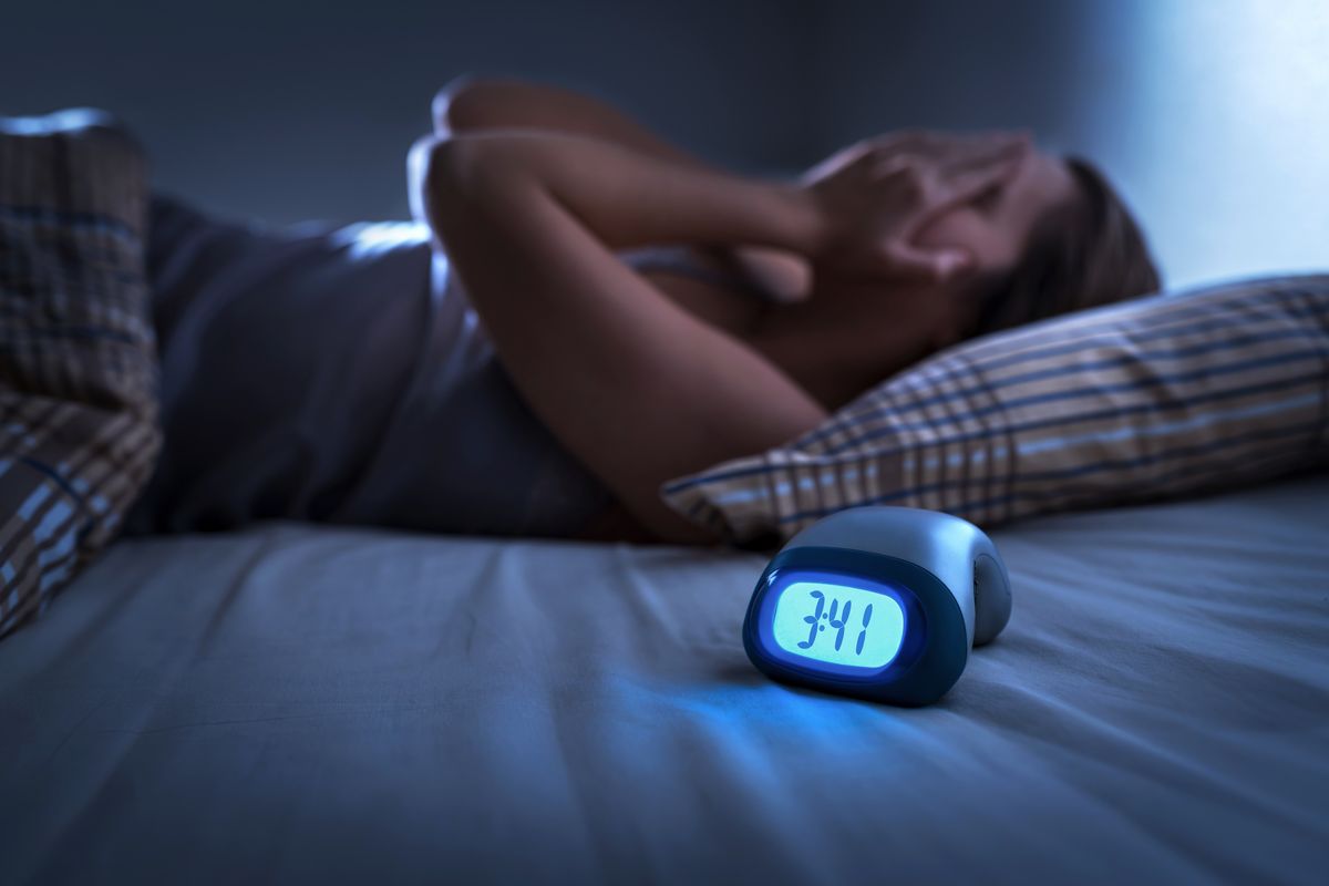 insonnia sveglia non riuscire a dormire la notte