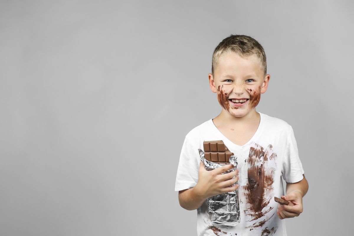 Macchia di cioccolato
