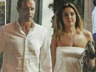 Ambra Angiolini e Massimiliano Allegri