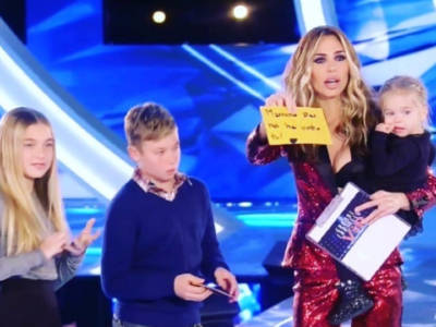 Ilary Blasi e i figli