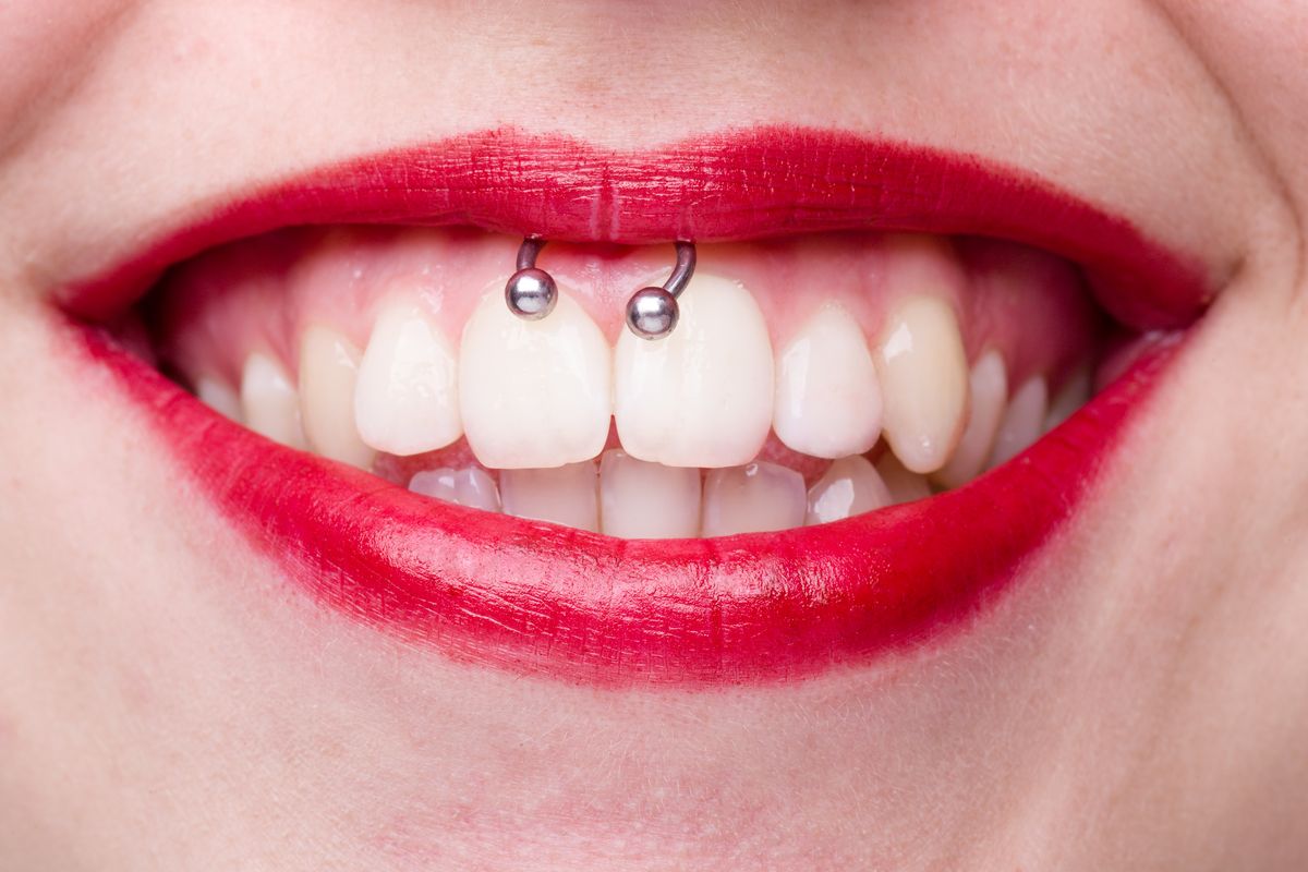 piercing smiley