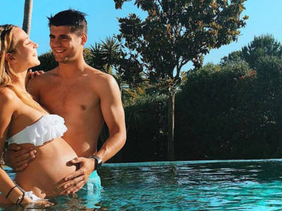 Alvaro Morata e Alice Campello