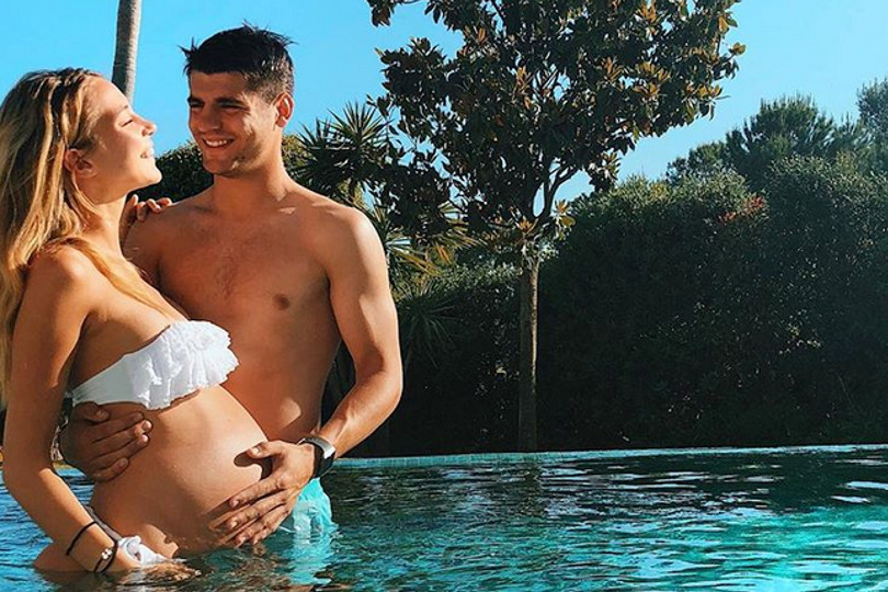 Alvaro Morata e Alice Campello