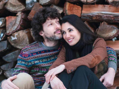 Csaba dalla Zorza e il marito Lorenzo Rosso