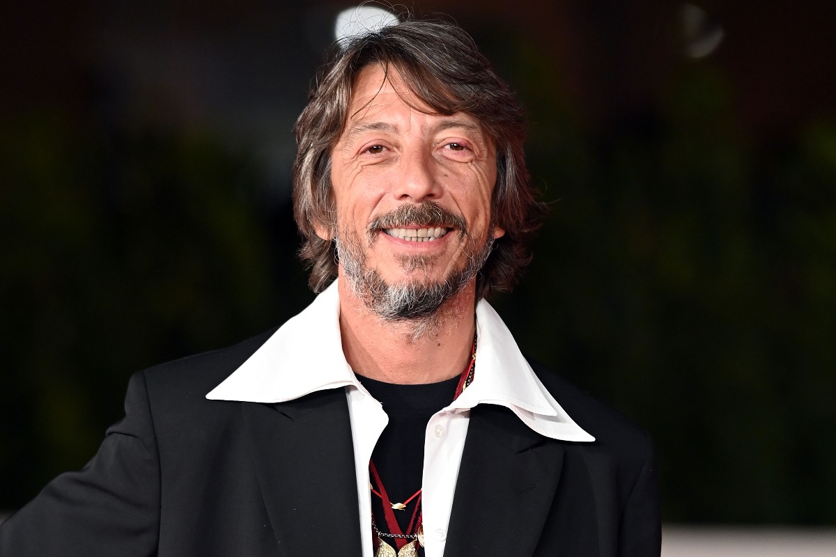 Pierpaolo Piccioli partecipa al red carpet del film "Treasure of his Youth: The Photographs of Paolo Di Paolo" al 16° Rome Film Fest 2021 il 23 ottobre 2021 a Roma, Italia.