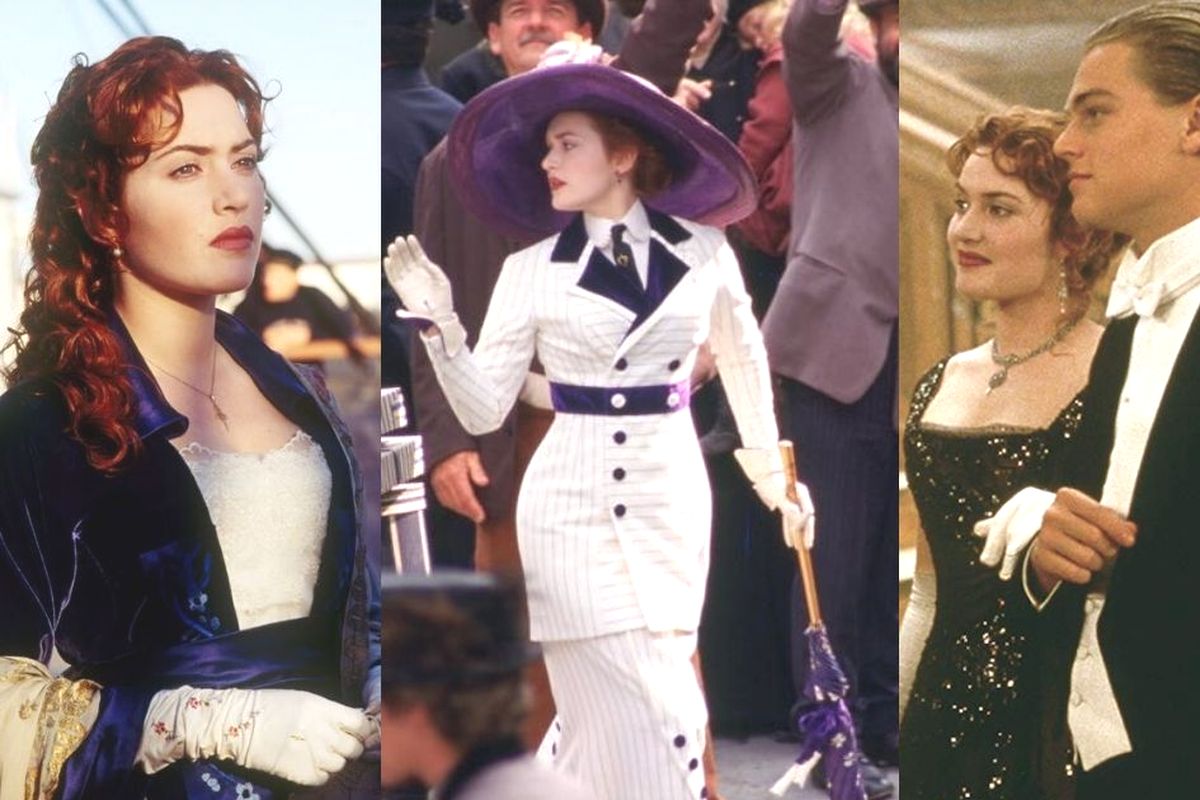 Look di Kate Winslet in Titanic