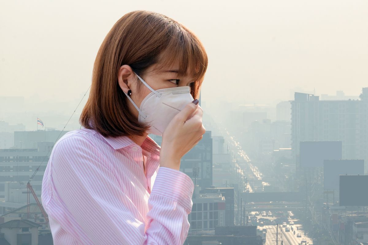 Mascherina antismog
