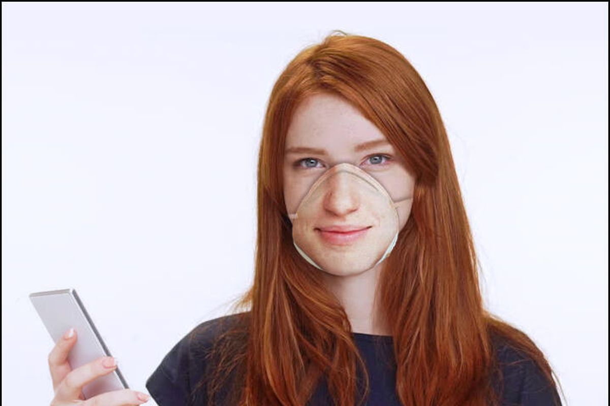Mascherina volto