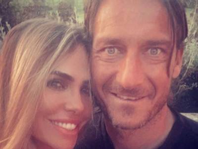 Francesco Totti e Ilary Blasi