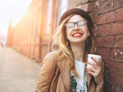 Ragazza hipster