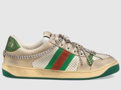 Screener con cristalli Gucci