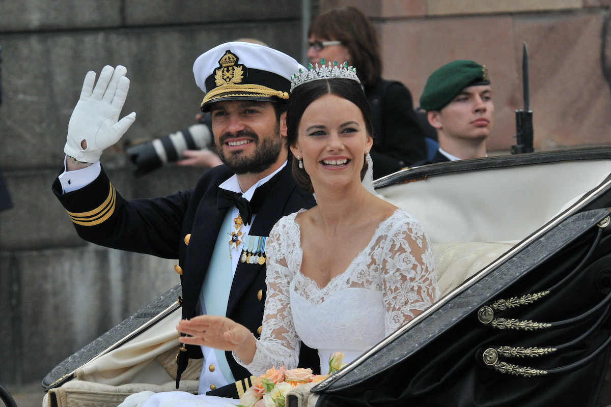 Sofia Hellqvist e Carlo Filippo di Svezia