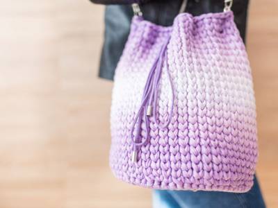 Borsa ad uncinetto