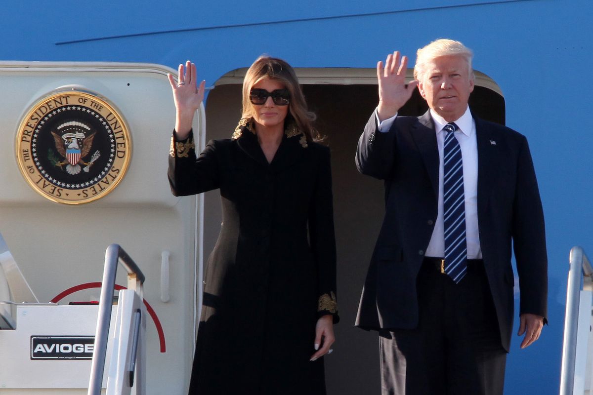 Donald e Melania Trump