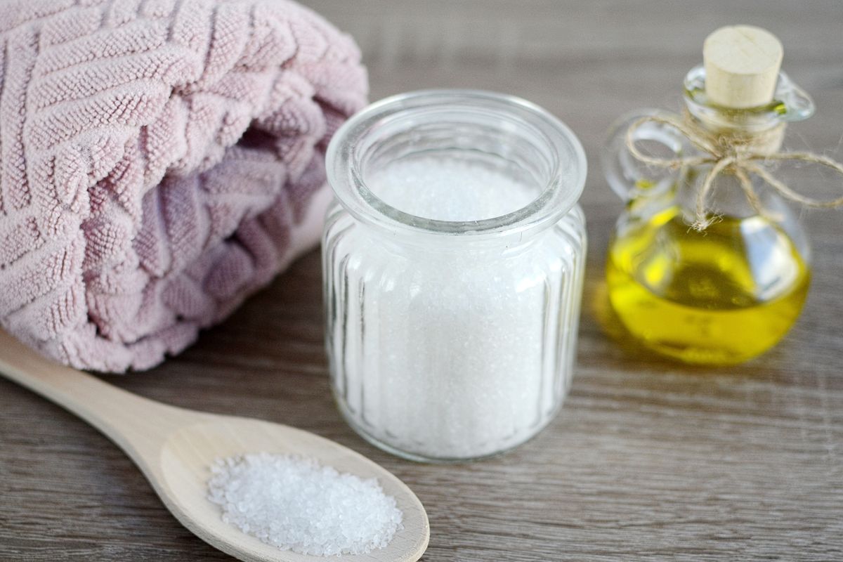 Sale grosso e olio