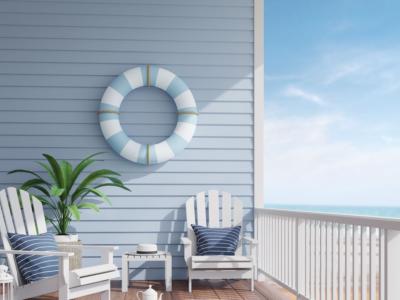 terrazza mare sdraio