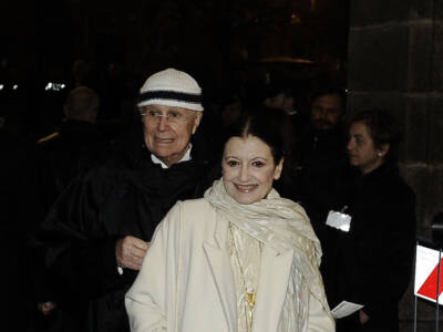 Carla Fracci e Beppe Menegatti