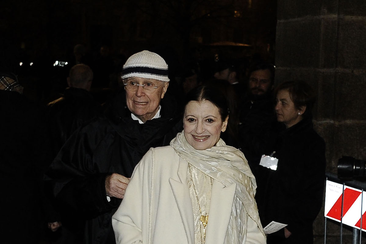 Carla Fracci e Beppe Menegatti
