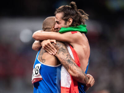 Gianmarco Tamberi e Marcell Jacobs