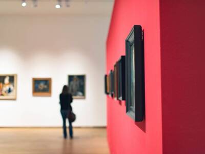 Sala museo opere