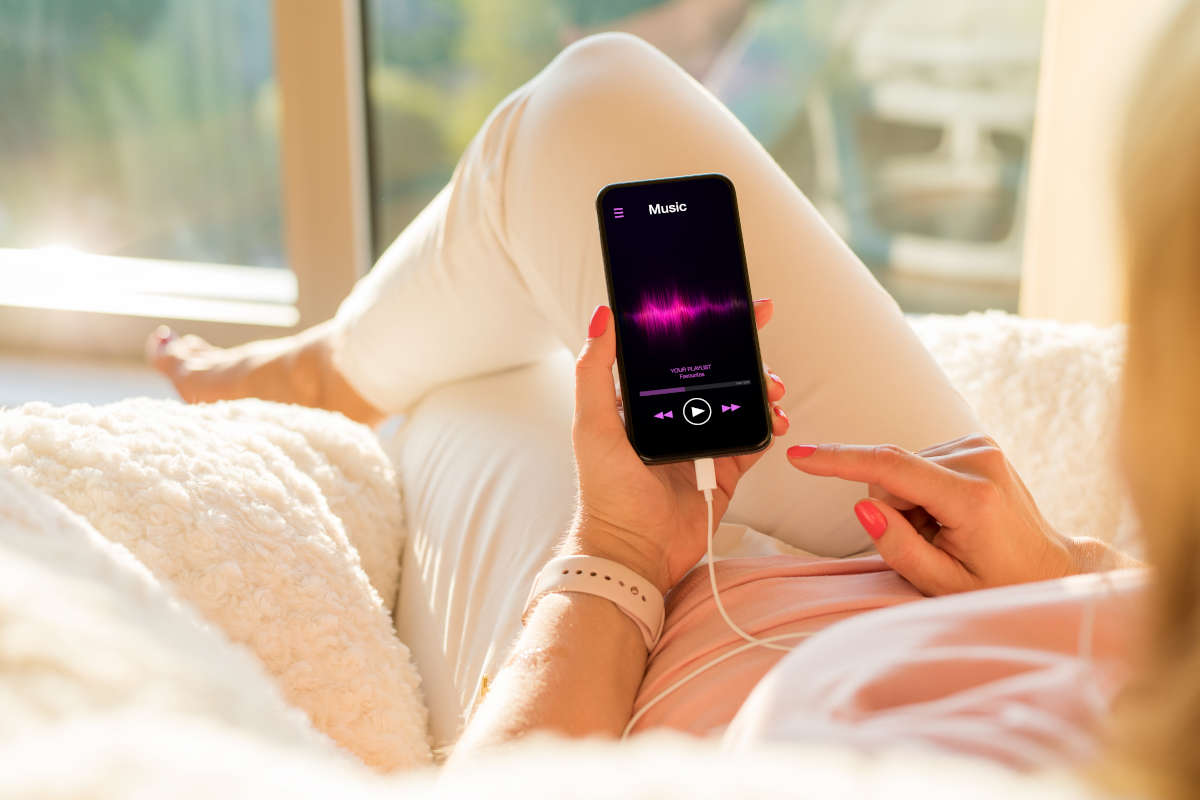 Smartphone Spotify