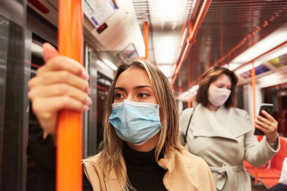 trasporto pubblico mascherina