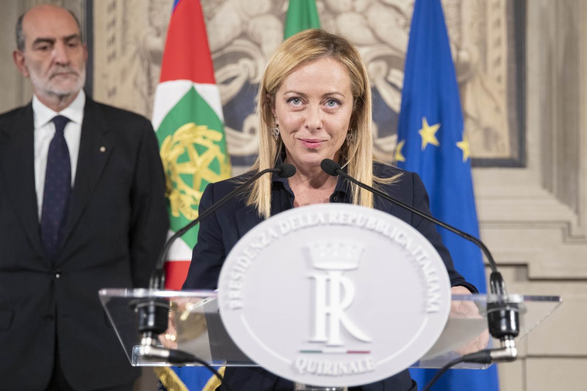 Giorgia Meloni, presidente del Consiglio