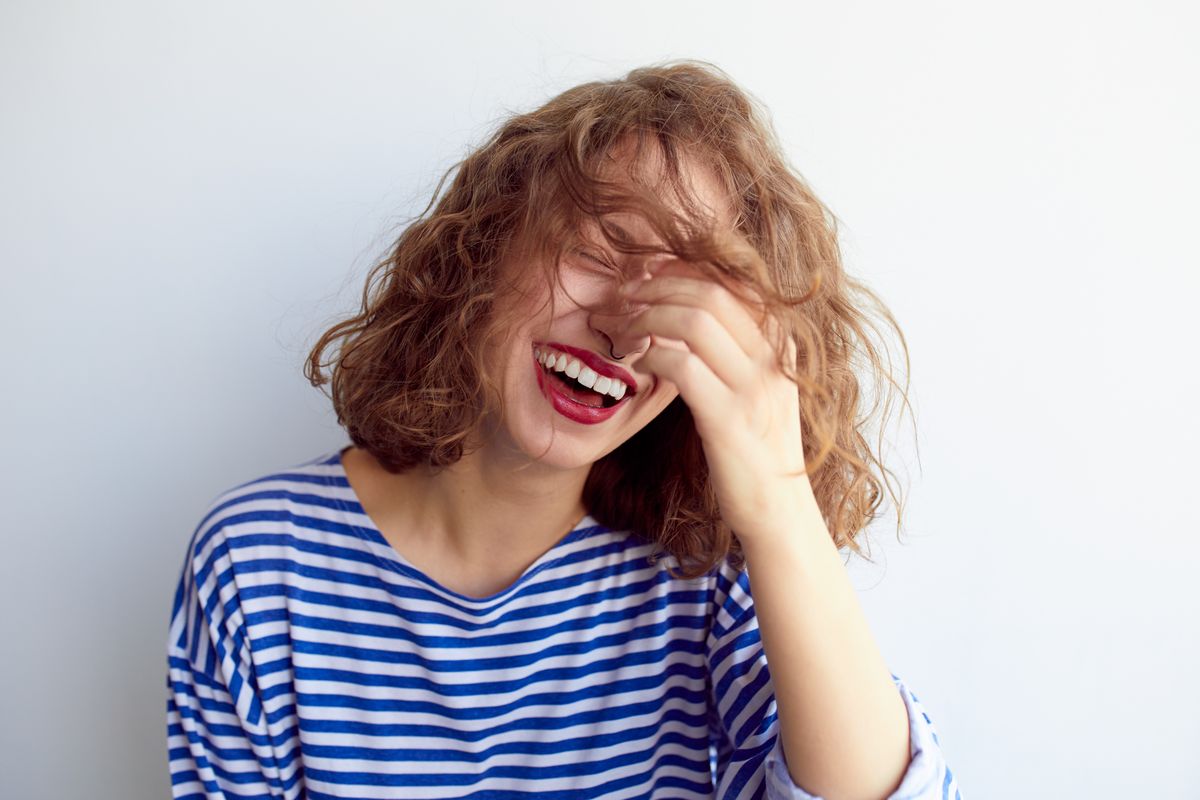 ragazza risata