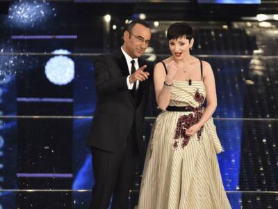 Carlo Conti e Arisa