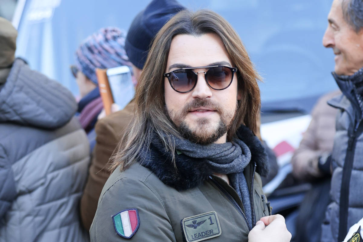 il cantante Valerio Scanu