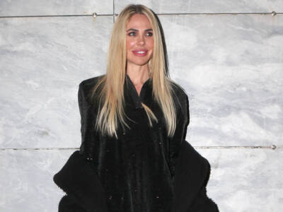 la conduttrice Ilary Blasi
