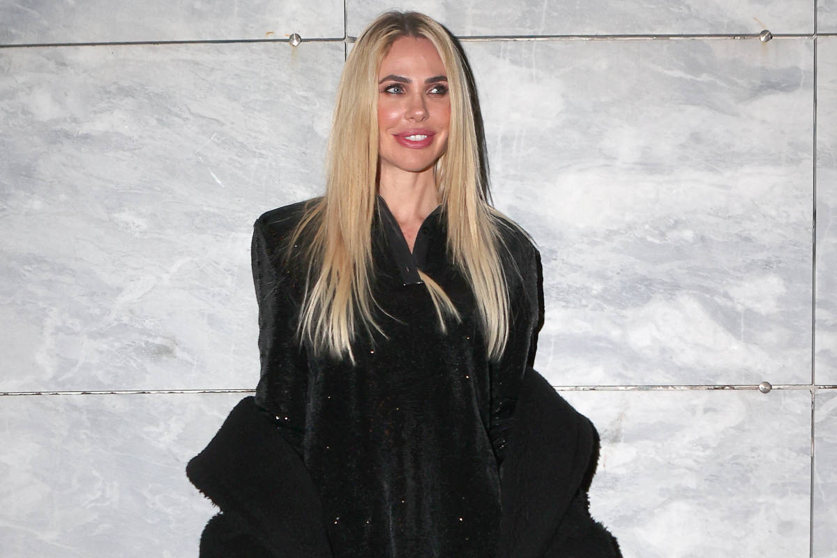 la conduttrice Ilary Blasi
