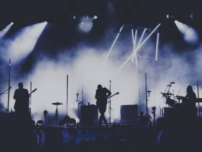 band concerto luci fumo musica