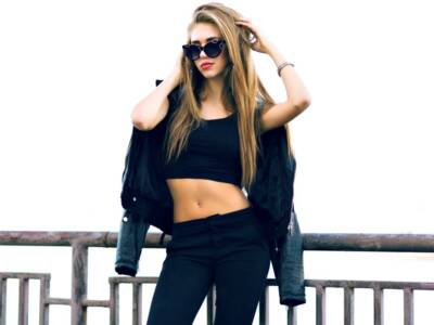 Top nero crop