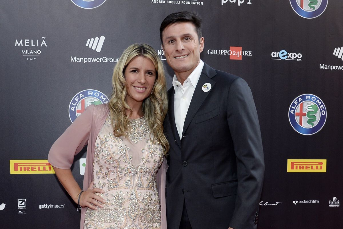 Paula De La Fuente Javier Zanetti