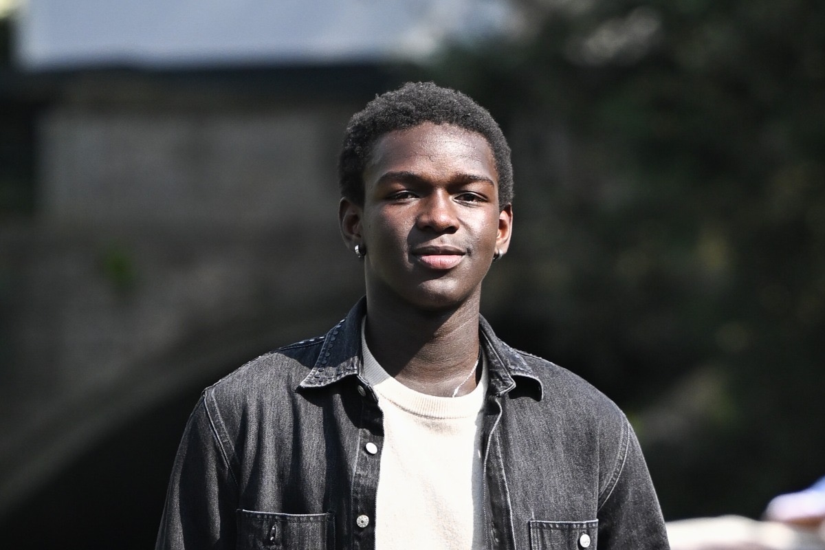 L'attore Seydou Sarr alla Mostra del Cinema di Venezia