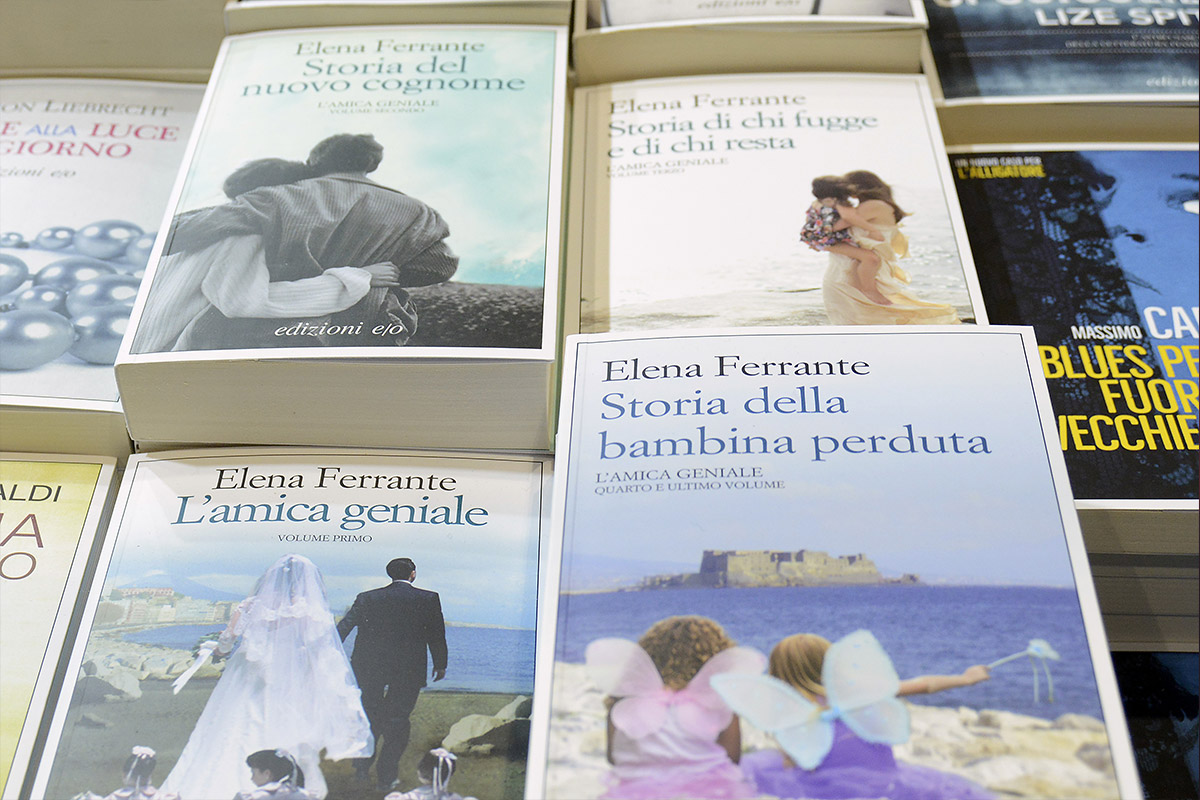 libri della serie L'amica geniale di Elena Ferrante
