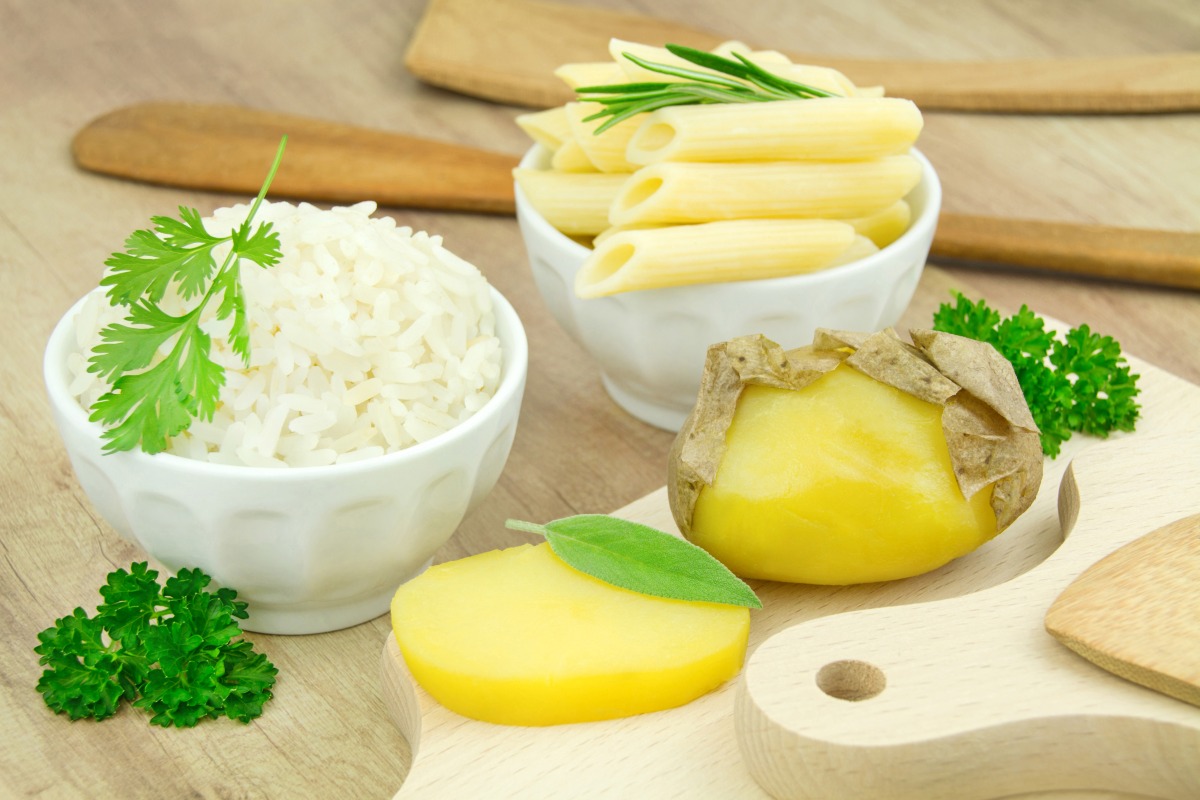 Patate riso e pasta