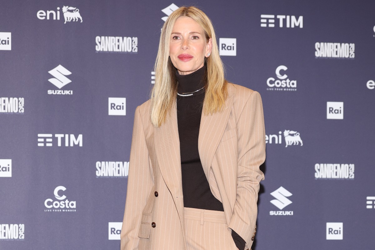Alessia Marcuzzi partecipa al 75° Festival di Sanremo 2025